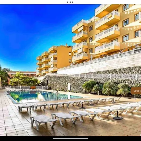 Apartman Renove 2 Chambres, Grande Terrasse S-o, Parking Prive Et Piscine Chauffee Palm-mar