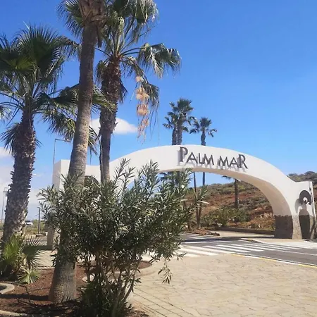 Renove 2 Chambres, Grande Terrasse S-o, Parking Prive Et Piscine Chauffee Apartman Palm-mar