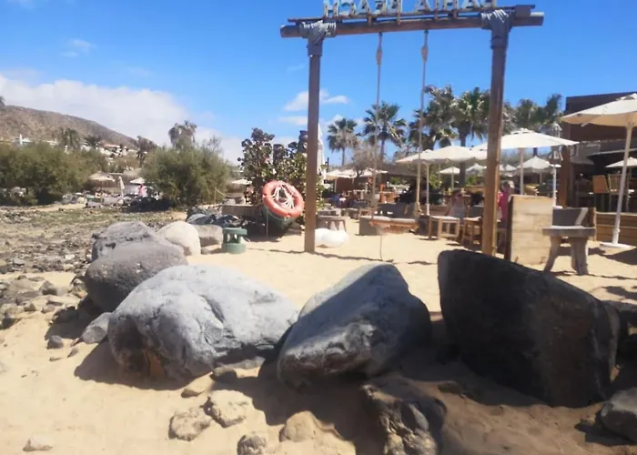 Renove 2 Chambres, Grande Terrasse S-o, Parking Prive Et Piscine Chauffee Palm-mar